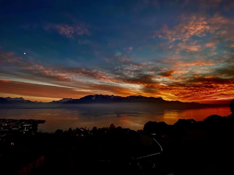 View Magnifique Lac Leman - Chardonne公寓 外观 照片